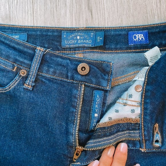 Lucky Brand Hayden Straight Dark Wash - Picture 8 of 9